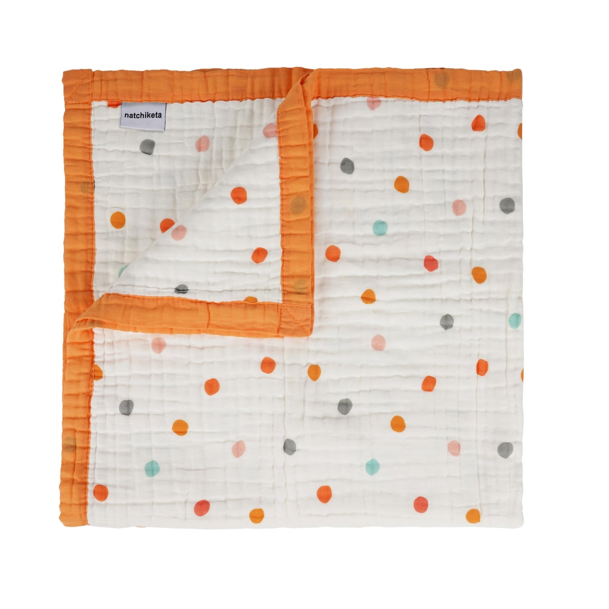 Nachiketa 'Bright Dot' 100% Organic Cotton Baby & Toddler Blankets product image
