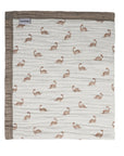 Baby blanket and Toddler Quilt by Natchiketa in Dinosaur Print