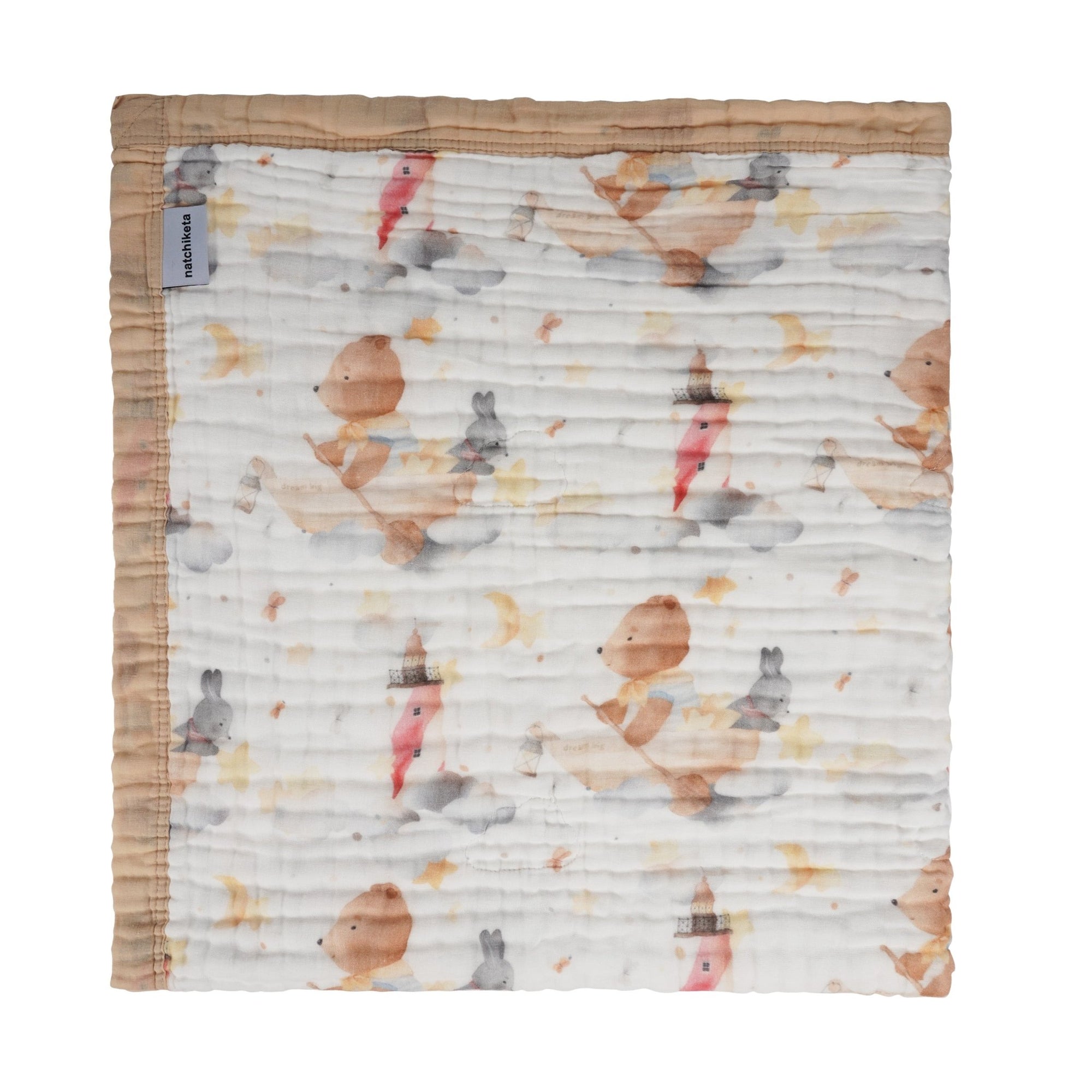 Baby Blanket | Toddler Quilt Ntachiketa Dream Big Print
