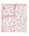 Organic Cotton Baby Blanket | Toddler Quilt "Cherry Blossoms"