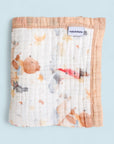 Organic Cotton Muslin Baby Blanket by Natchiketa in Dream Big