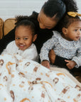 Natchiketa Boygirl baby blanket and toddler quilts