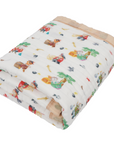 Natchiketa Pirate Animal Baby Blanket Product Photo