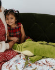 Nachiketa 'Gator on The Go' 100% Organic Cotton Baby & Toddler Blanket – Super Soft Baby Blanket, Luxury Baby Shower Gift, Gender Neutral Baby Blanket, Organic Cotton Muslin Baby Blanket, Baby Essentials, Baby Blankets for Boys and Girls, Toddler Quilt, Nursery Quilt, Stroller Blanket, Cute Baby Blankets