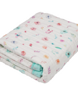Baby Blankets by Natchiketa Pastel Floral photo