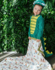 Nachiketa 'Gator on The Go' 100% Organic Cotton Baby & Toddler Blanket, Baby Blankets for Boys and Girls, Toddler Quilt, Nursery Quilt, Stroller Blanket, Cute Baby Blankets