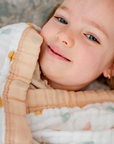 Natchiketa Neutral Dot Cotton Muslin Blanket