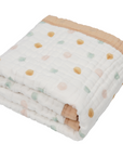 Natchiketa Neutral Dot organic cotton baby blanket