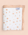 "Neutral Star" 100% Organic Cotton Baby & Toddler Blanket