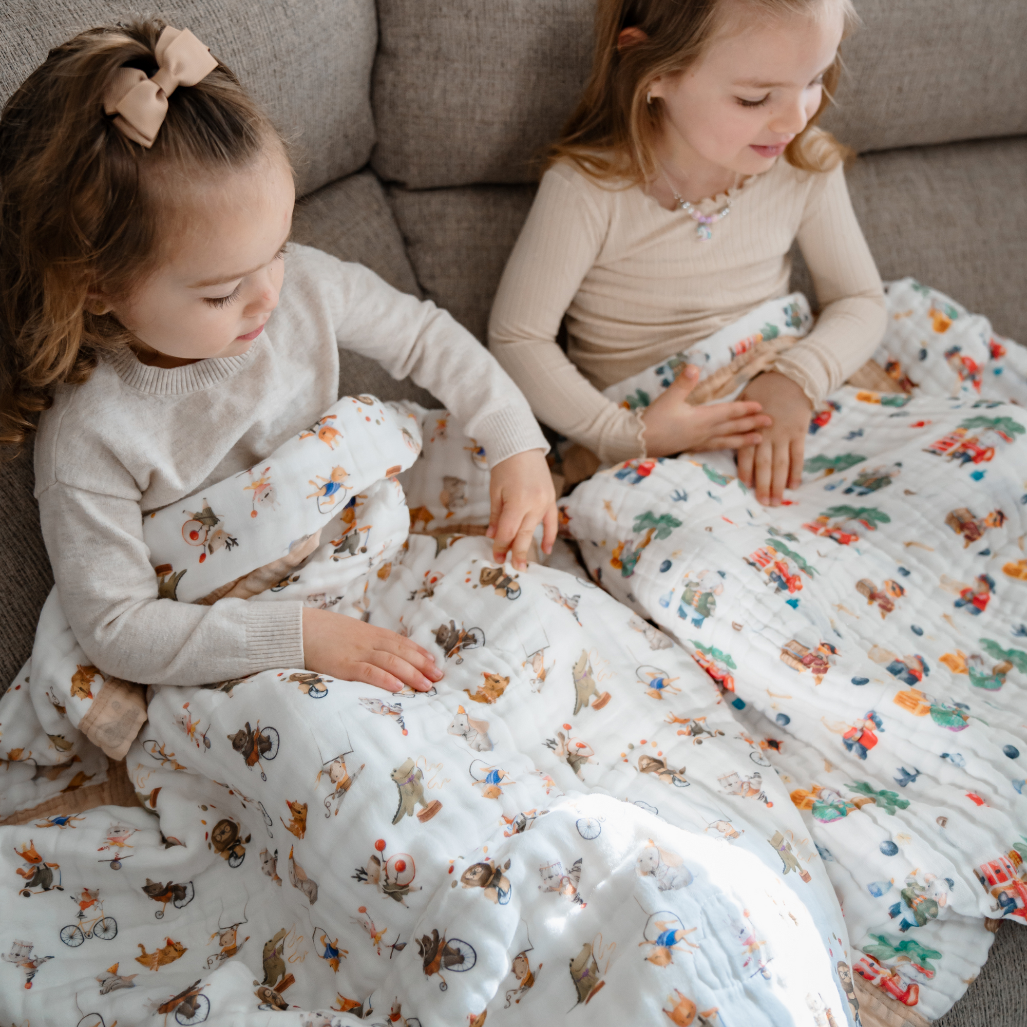 &quot;Pirate Animals&quot; 100% Organic Cotton Baby &amp; Toddler Blanket